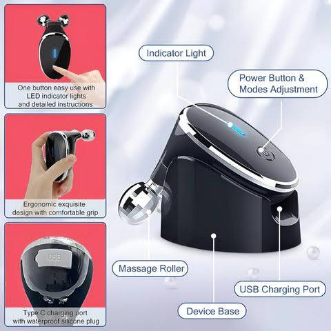 5-in-1 Mini Facial Massager