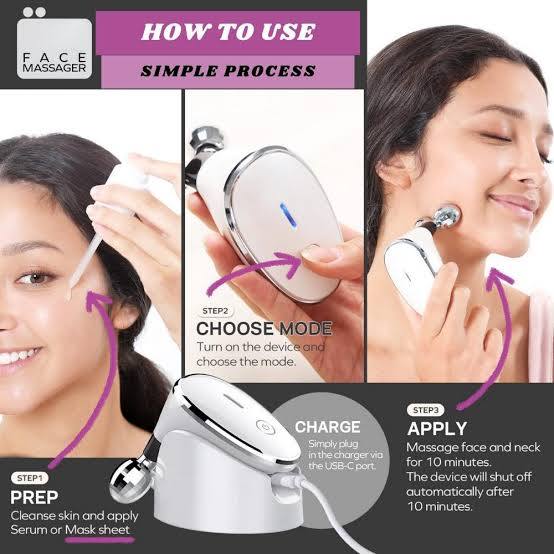5-in-1 Mini Facial Massager